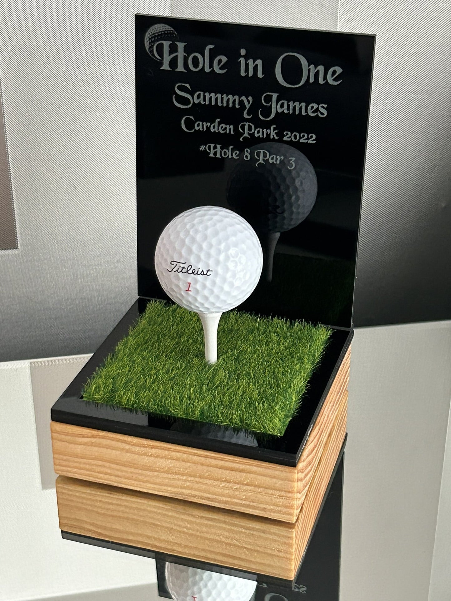 Hole in one, Golf Gifts, Longest Drive, Nearest the pin, personalised Plaques, Keepsakes