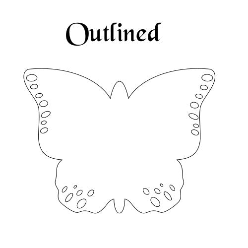 Butterfly Shape Memorial Plaque, Garden Outdoors Plaques, Remembrance Sign, Graver marker