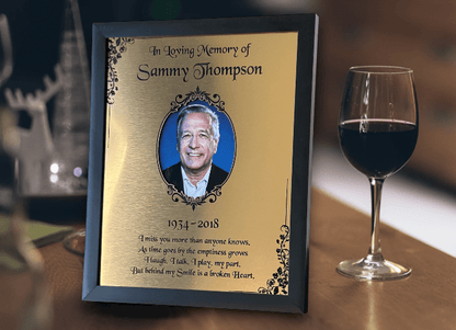 Save a Seat, In Loving Memory, Wedding Tribute Plaque, Funeral, Cremation Ceremony Plaque Silver