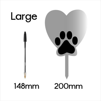 Pet Memorial Plaques Cat, Dog, Rabbit Gifts with Stake Marker Personalised for Garden Outdoor