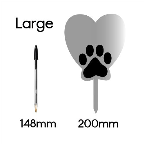 Pet Memorial Plaques Cat, Dog, Rabbit Gifts with Stake Marker Personalised for Garden Outdoors