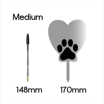 Pet Memorial Plaques Cat, Dog, Rabbit Gifts with Stake Marker Personalised for Garden Outdoor