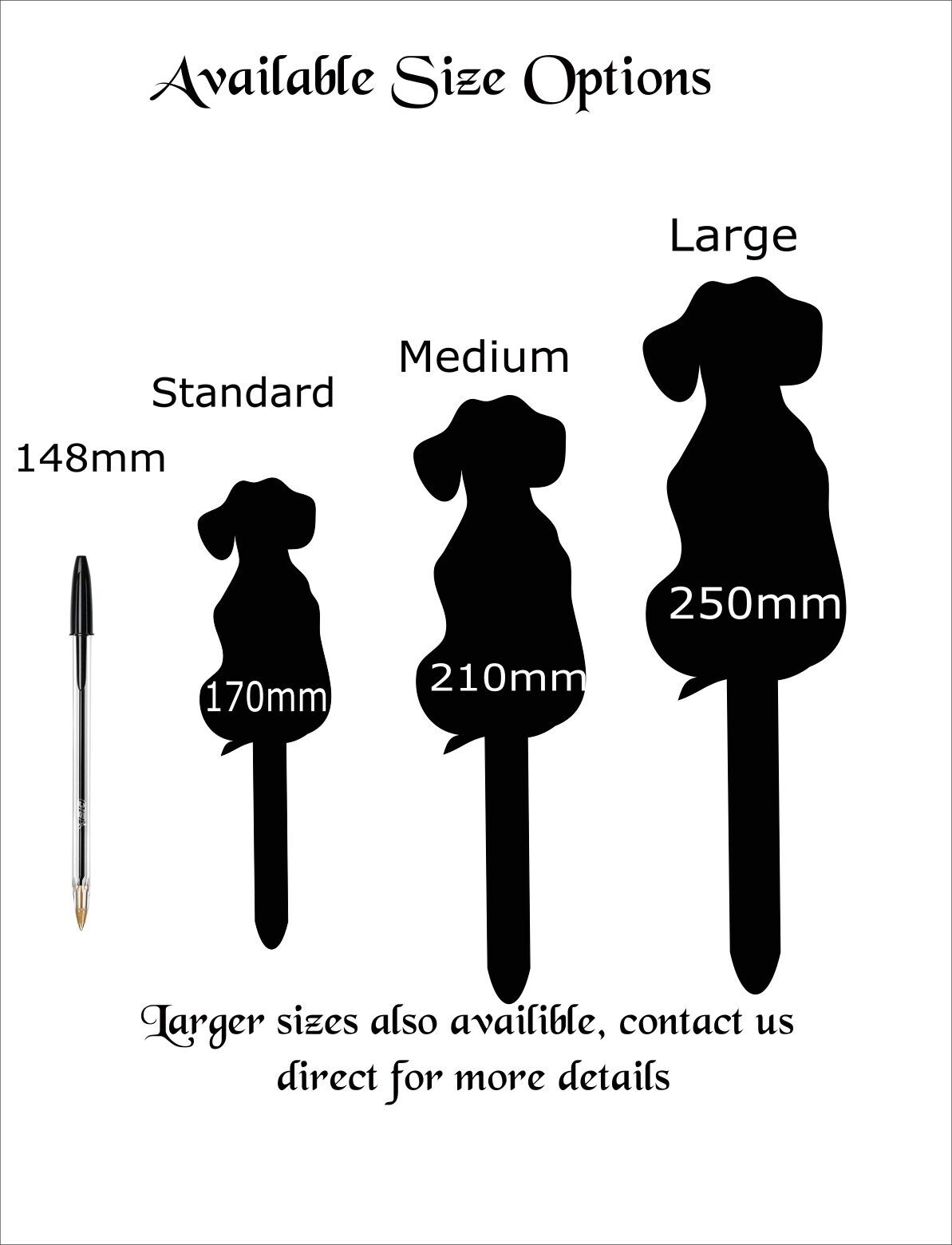 Personalised Pet, Sausage Dog Memorial Plaque, Ground Stake, Grave Marker for Cemetery Or Garden