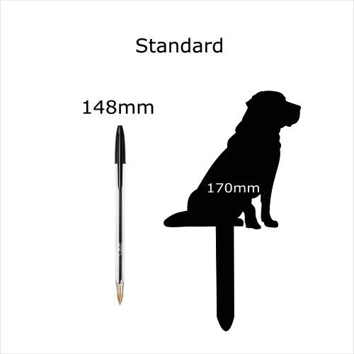 Personalised Pet, Rottweiler Memorial Plaque, Ground Stake, Grave Marker for Cemetery Or Garden