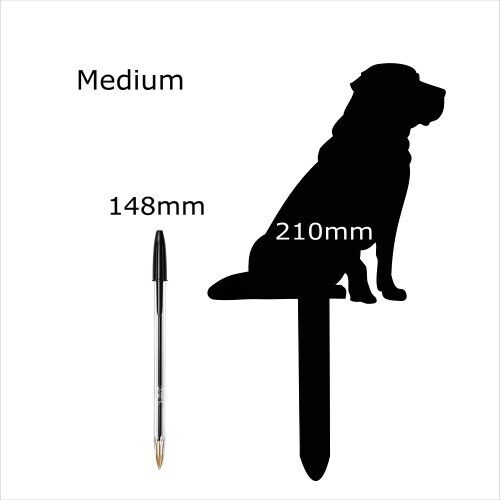 Personalised Pet, Rottweiler Memorial Plaque, Ground Stake, Grave Marker for Cemetery Or Garden